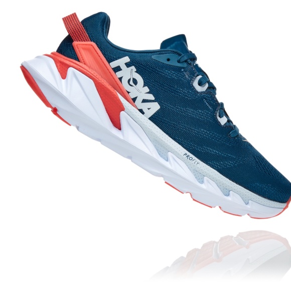 Hoka Shoes - Women's HOKA Elevon 2 Blue Running Shoes (1106478-MBHCR) Size 7.5